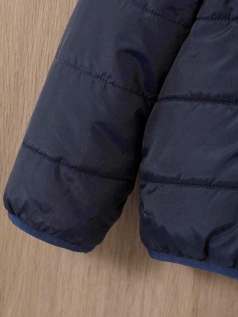 Baby Teddy Hooded Puffer Jacket