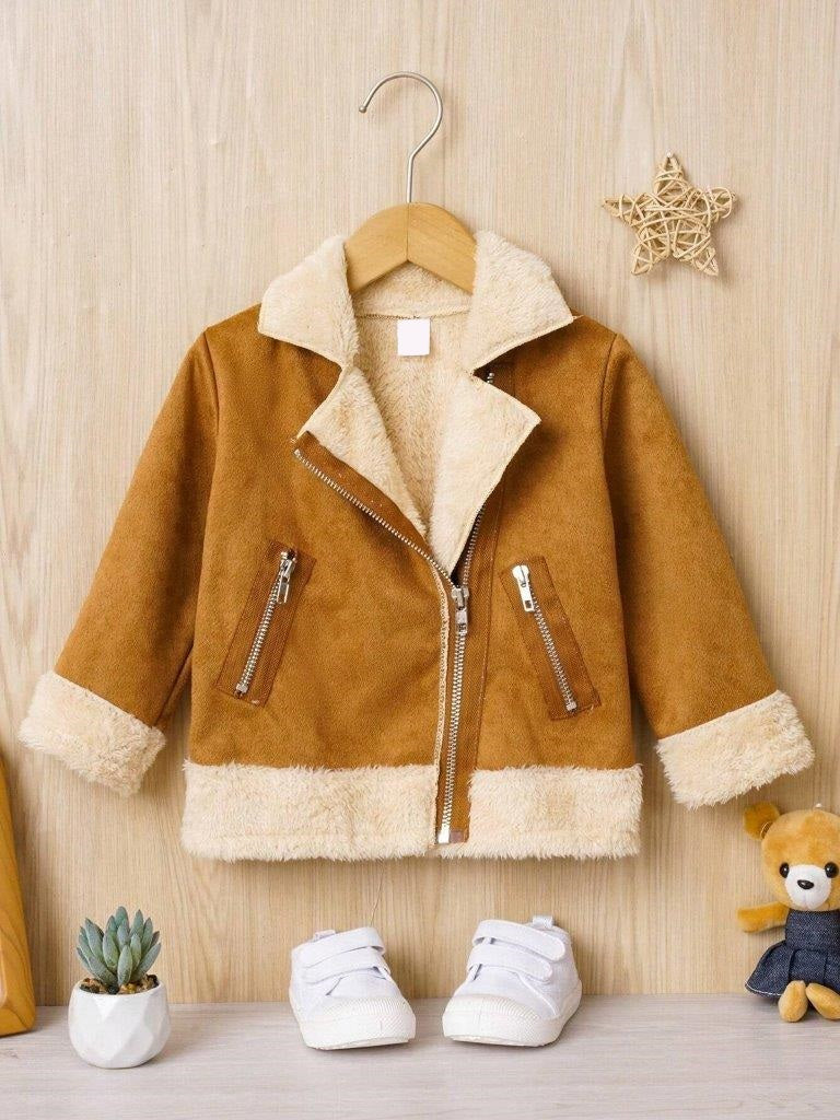 Baby Zip Up Teddy Jacket