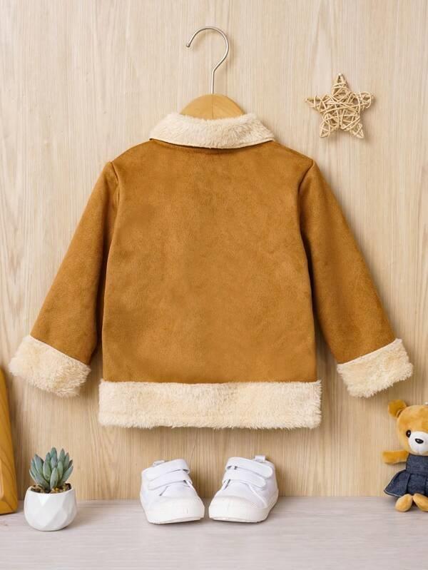 Baby Zip Up Teddy Jacket