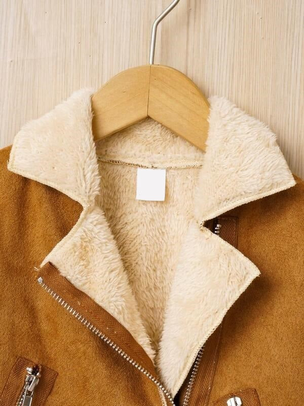 Baby Zip Up Teddy Jacket