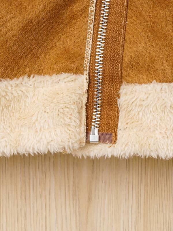 Baby Zip Up Teddy Jacket