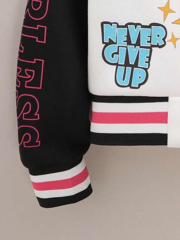 Toddler Girls Varsity Jacket