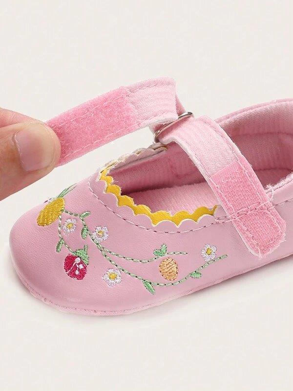 Baby Flower Pattern Flats