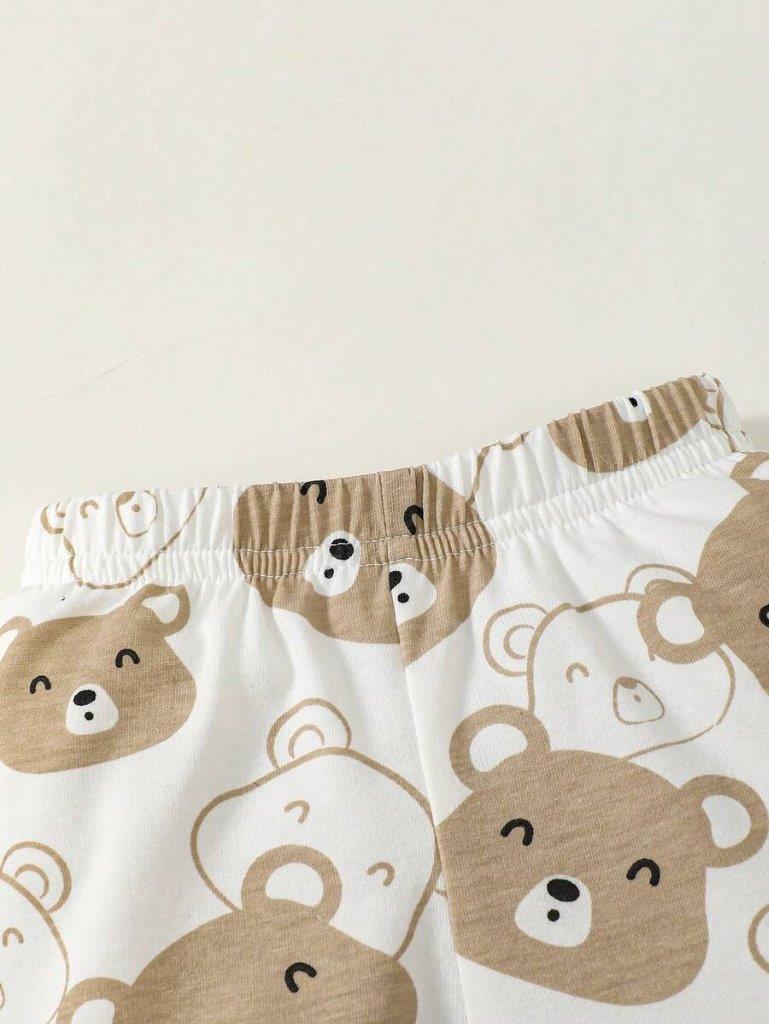 Baby 5 Piece Graphic Bear Set