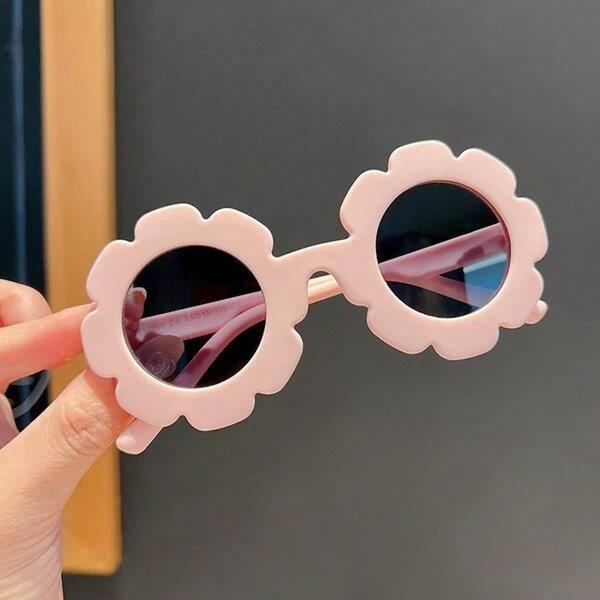 Kids Flower Sunglasses Pink