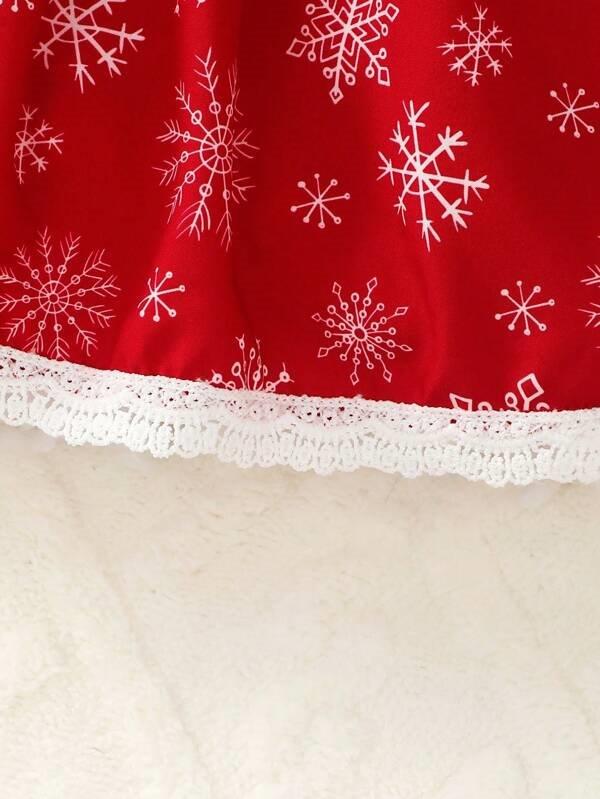 Baby Snowflake Christmas Dress