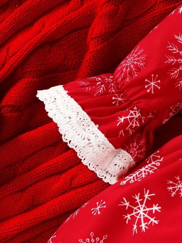 Baby Snowflake Christmas Dress