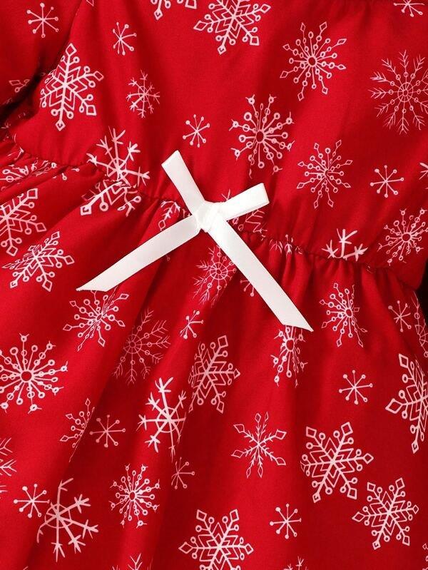 Baby Snowflake Christmas Dress