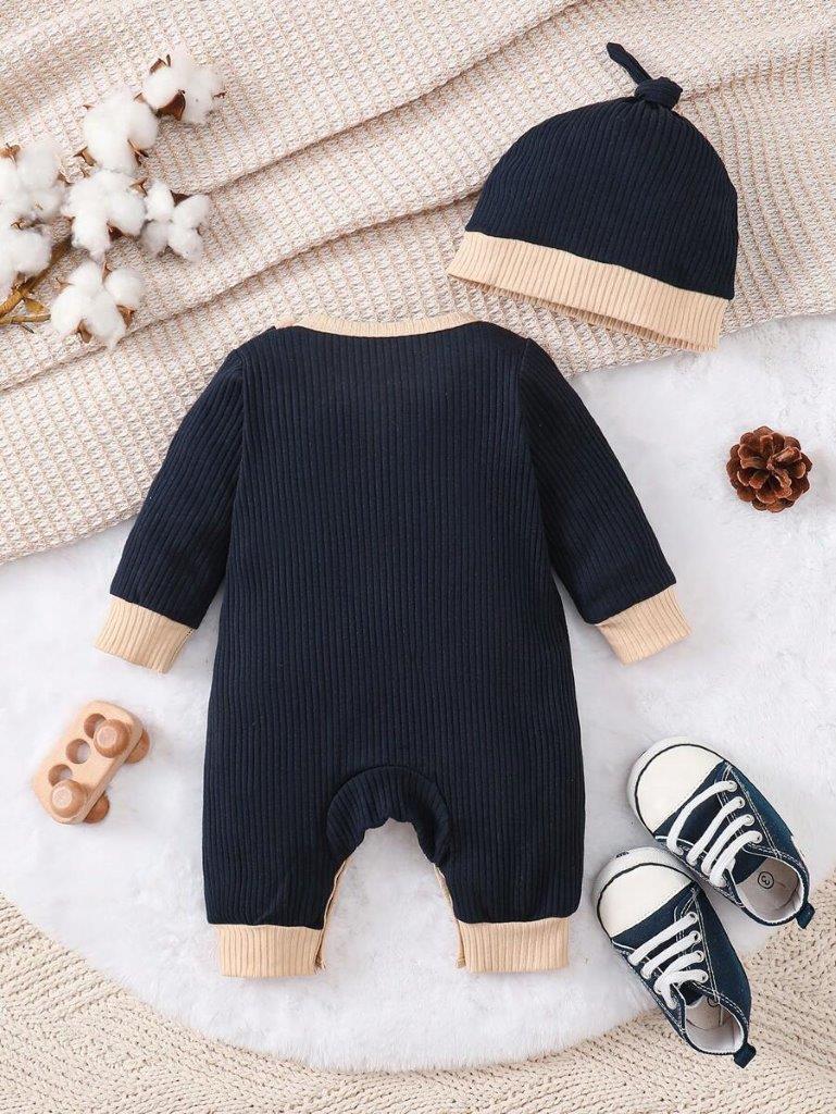 Baby Little Brother 2 Piece Set Royal Blue