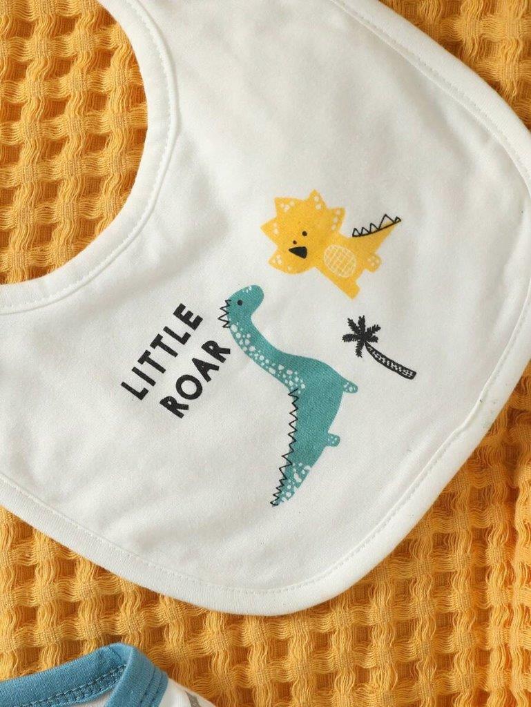 Baby Dino 4 Piece Jumpsuit Set