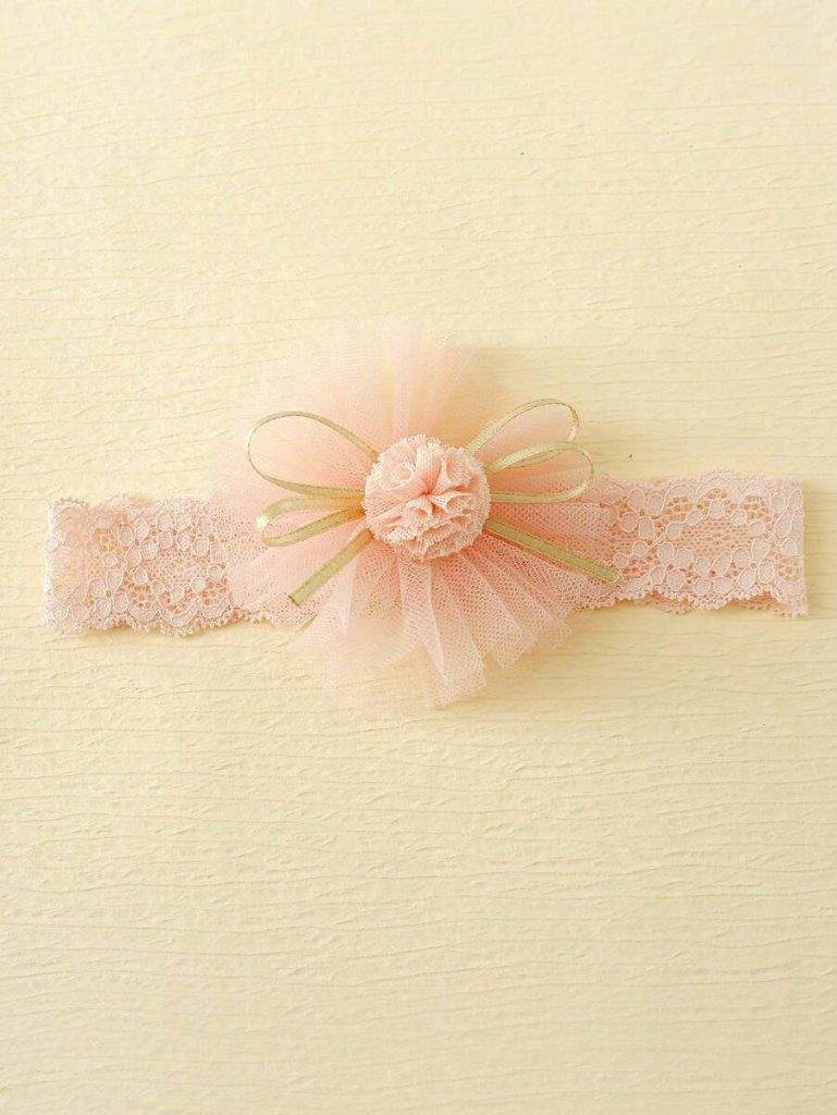 Baby Decor Socks With Headband 0-6 mnths