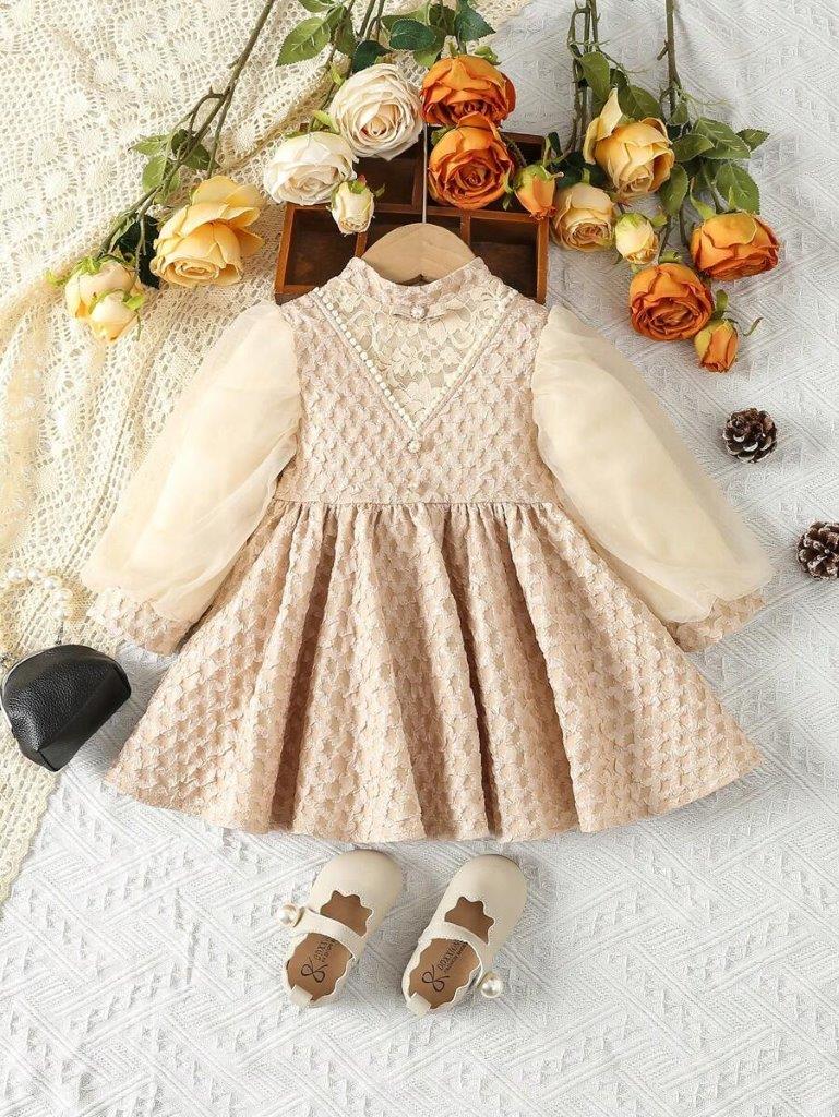 Baby Embroidery Elegant Princess Dress