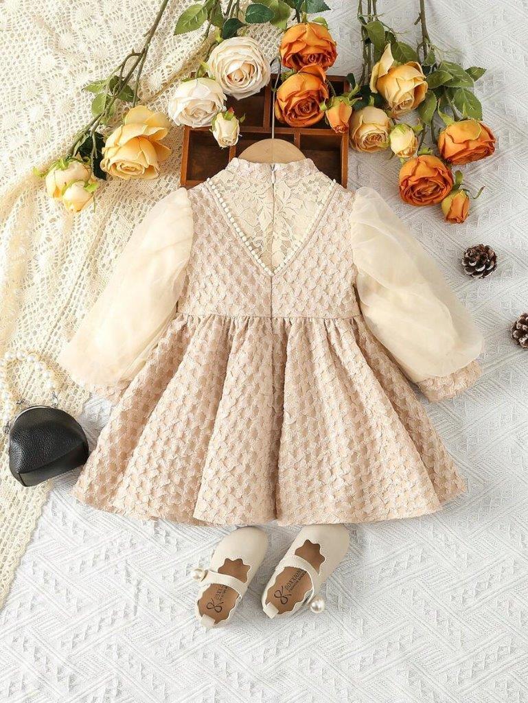 Baby Embroidery Elegant Princess Dress