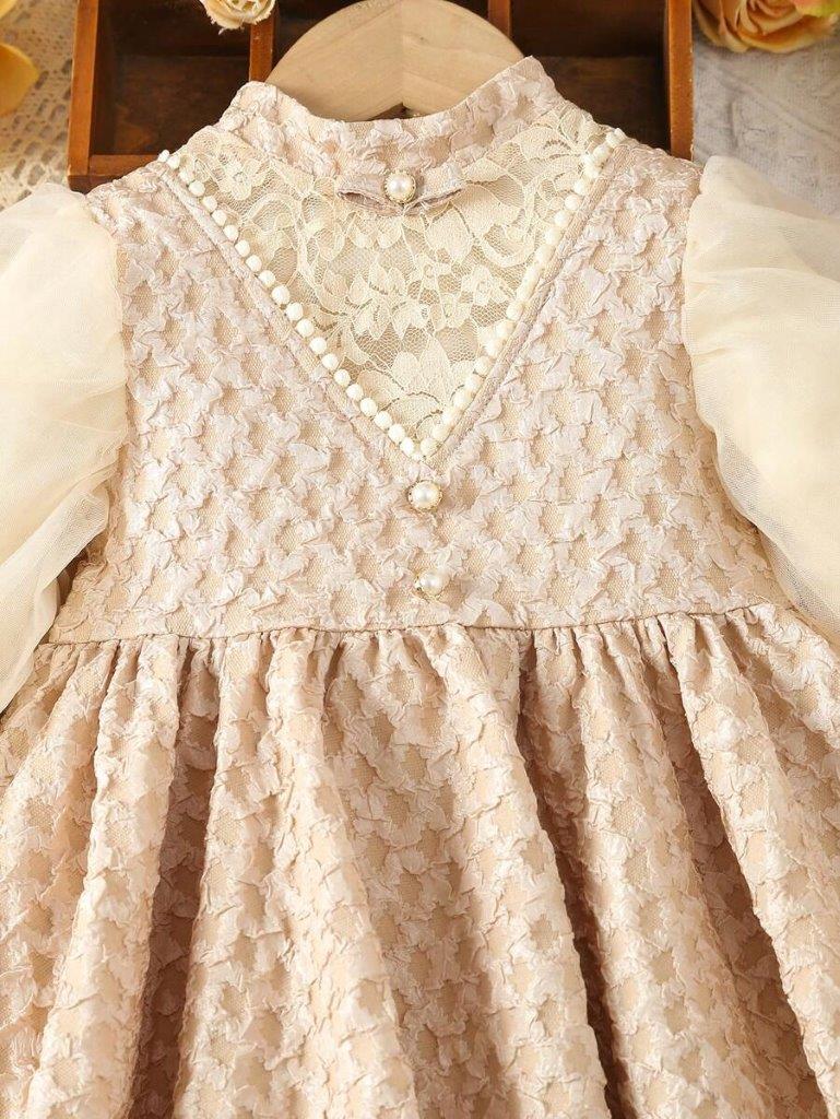 Baby Embroidery Elegant Princess Dress