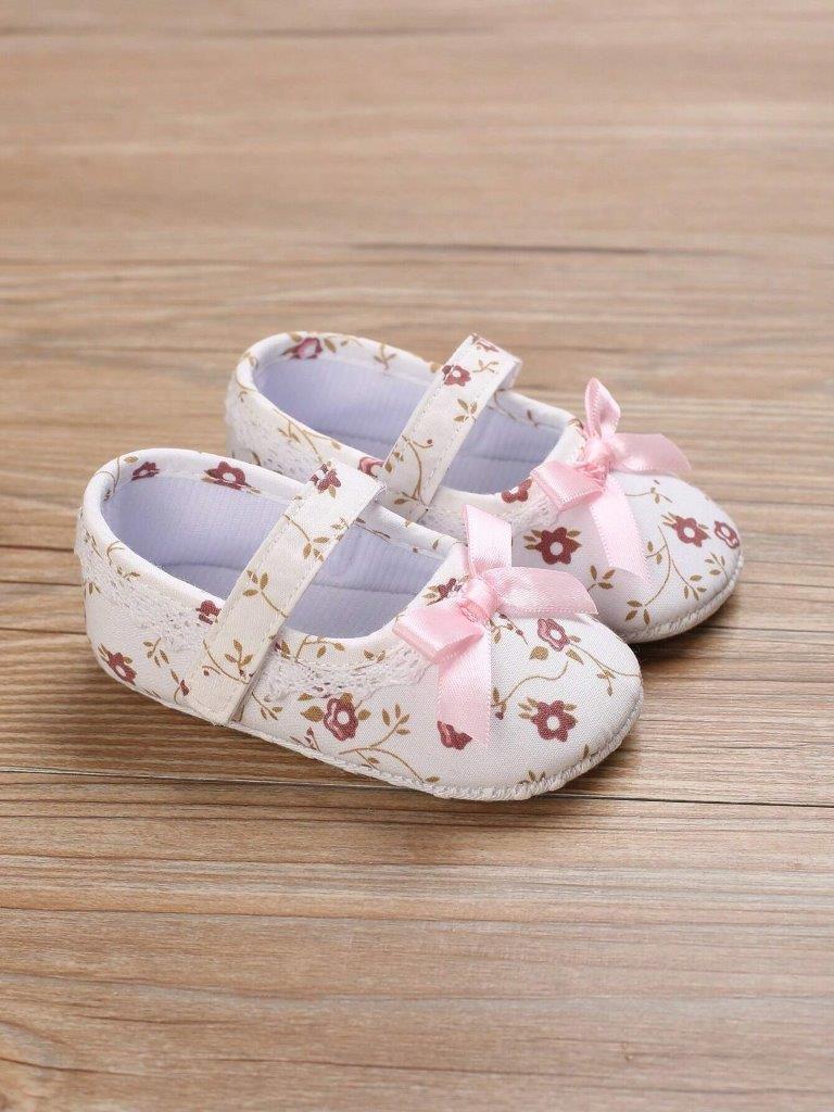 Baby Floral Pattern Flats