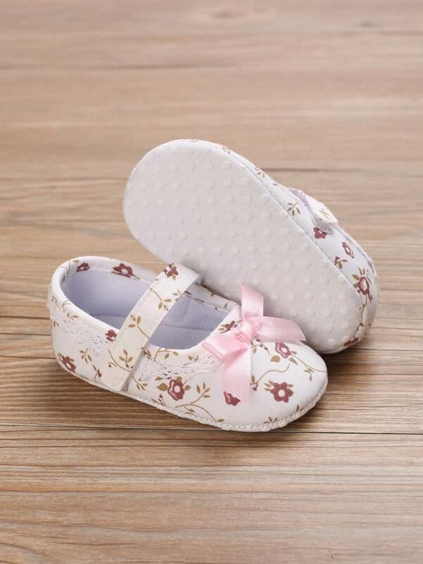 Baby Floral Pattern Flats