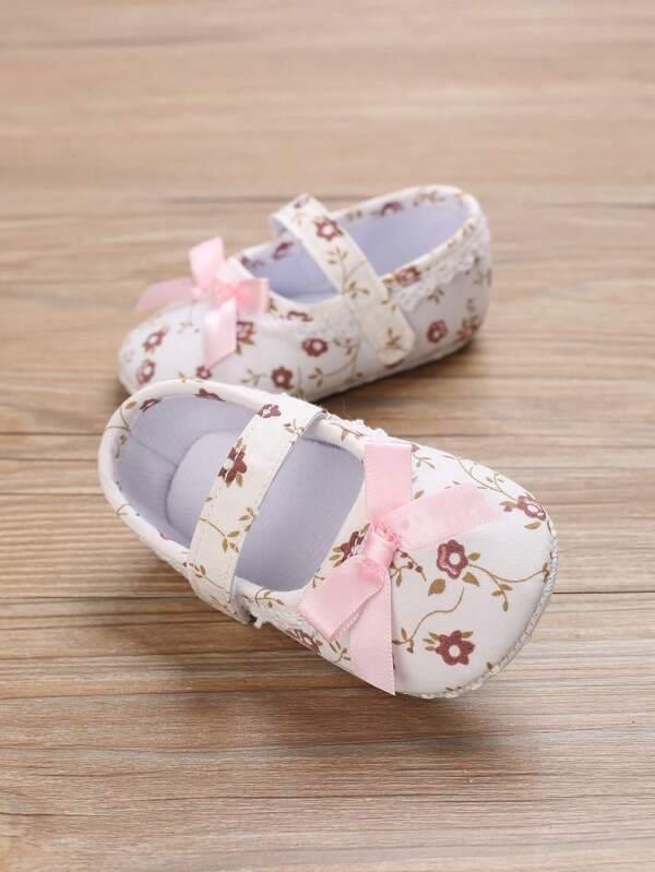Baby Floral Pattern Flats