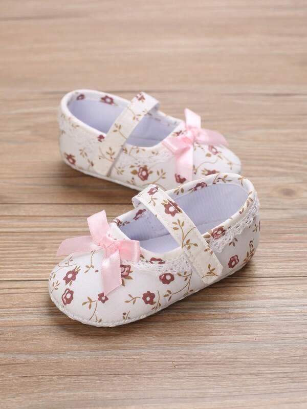 Baby Floral Pattern Flats