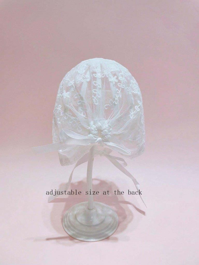 Baby Vintage White Lace Hat