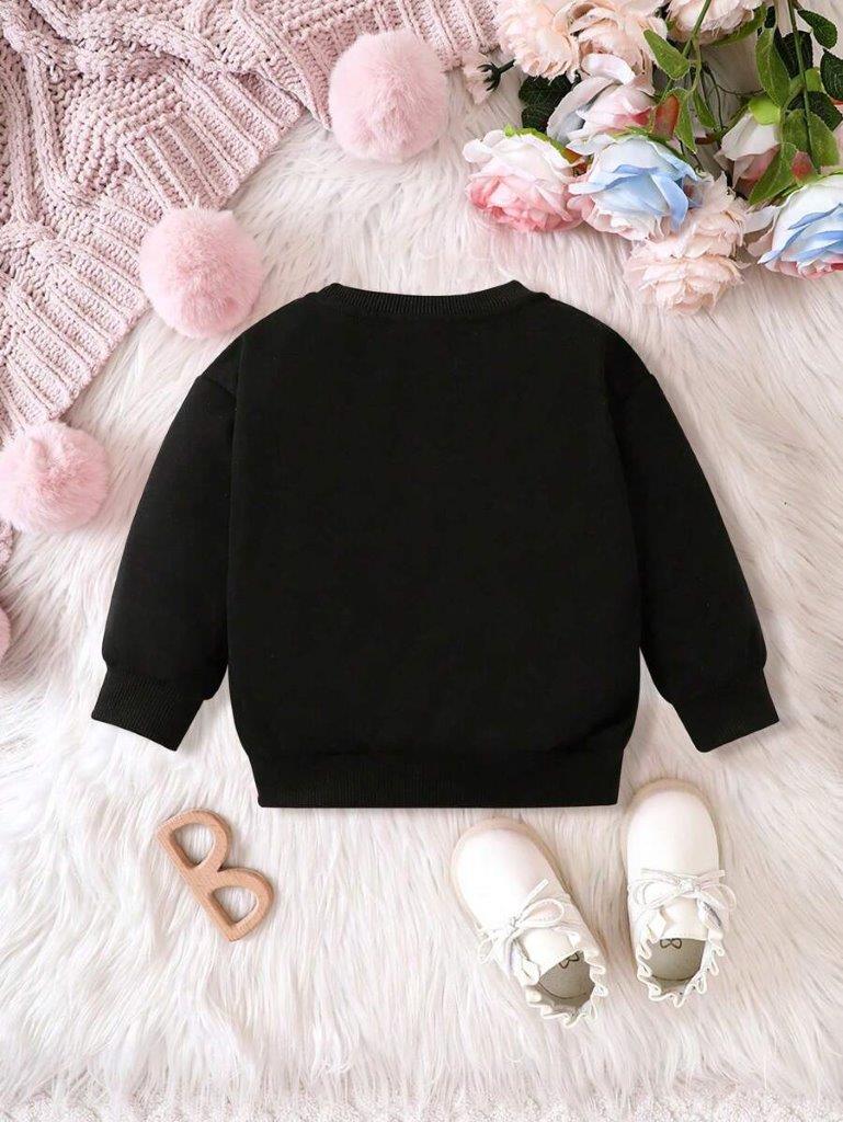 Baby Girls Graphic Sweatshirt