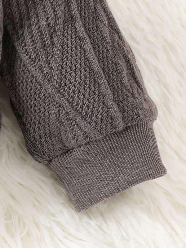 Baby Button Up Knitted Jersey