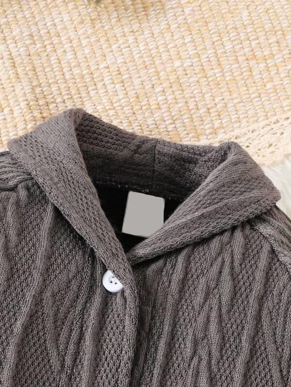 Baby Button Up Knitted Jersey