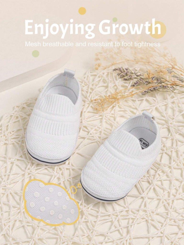 Baby White Slip On