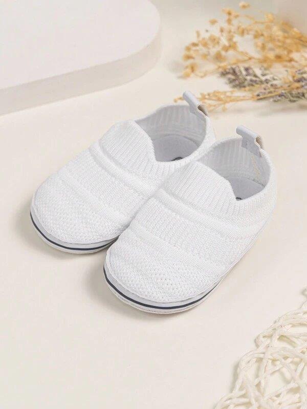 Baby White Slip On