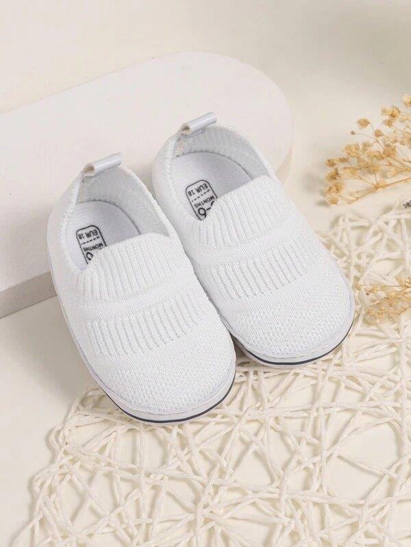 Baby White Slip On