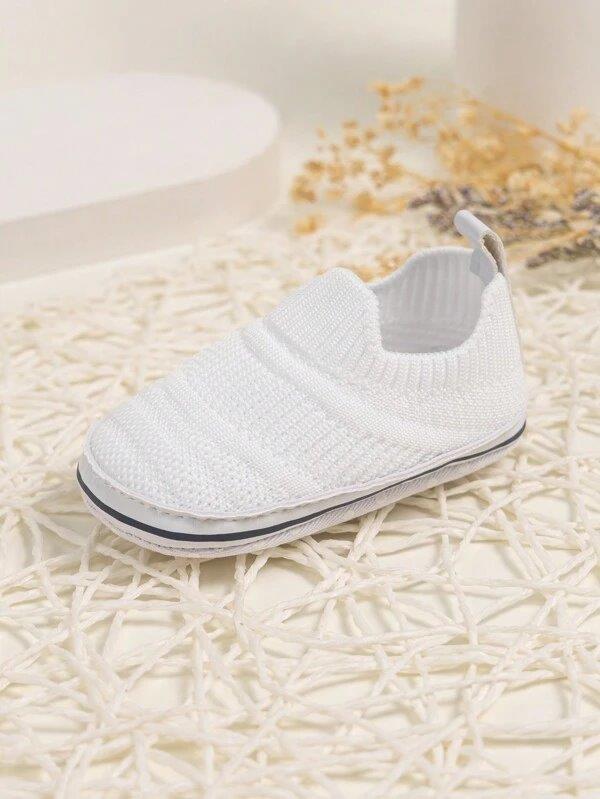 Baby White Slip On
