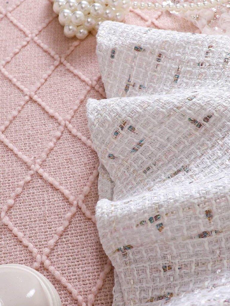 Baby Elegant Pattern Ruffle Hem Dress