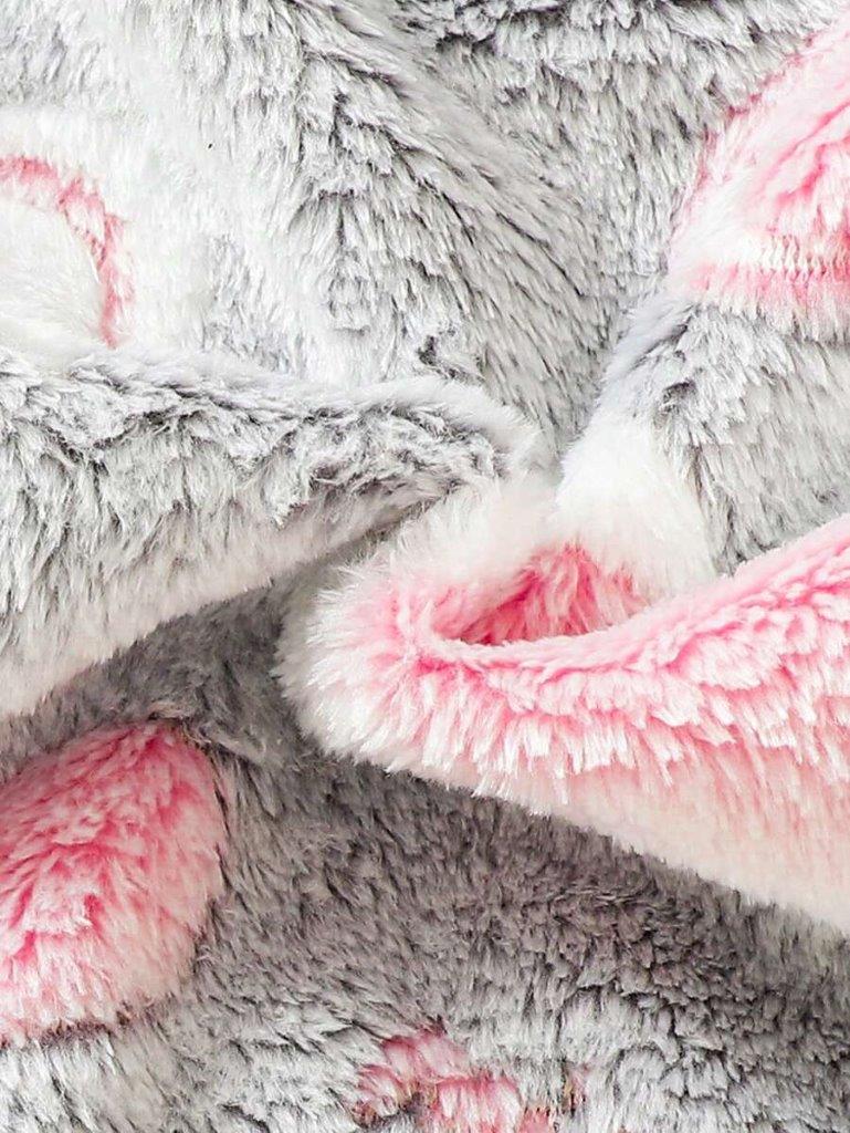 Baby Pink Heart Pullover And Pants Set