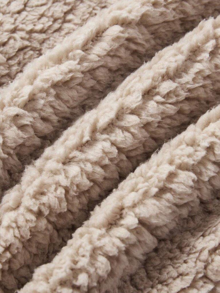 Baby Khaki Fluffy Sweatshirt