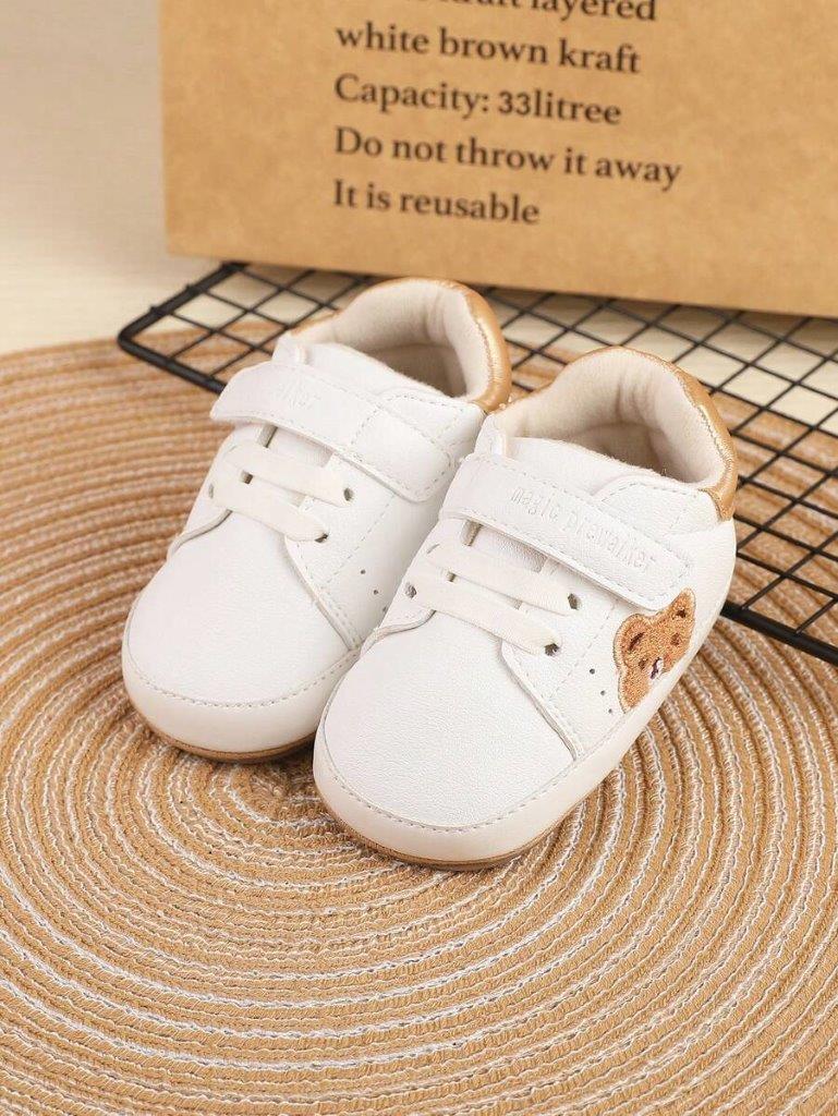 Baby Cartoon Bear Sneaker Pink