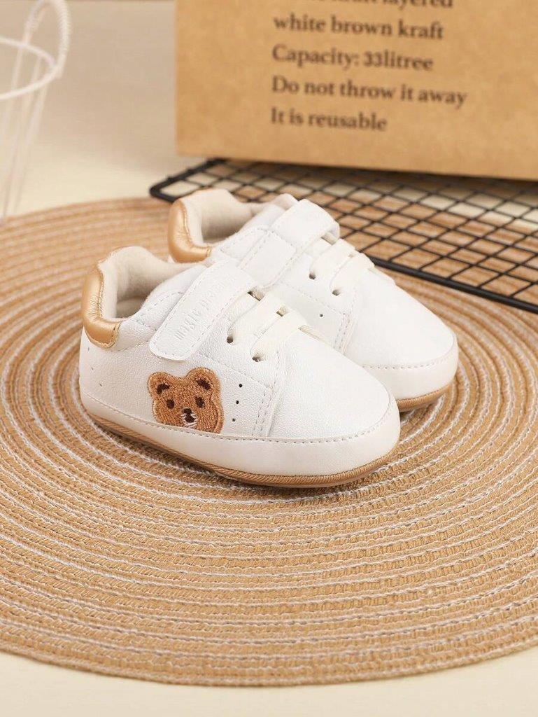 Baby Cartoon Bear Sneaker Pink