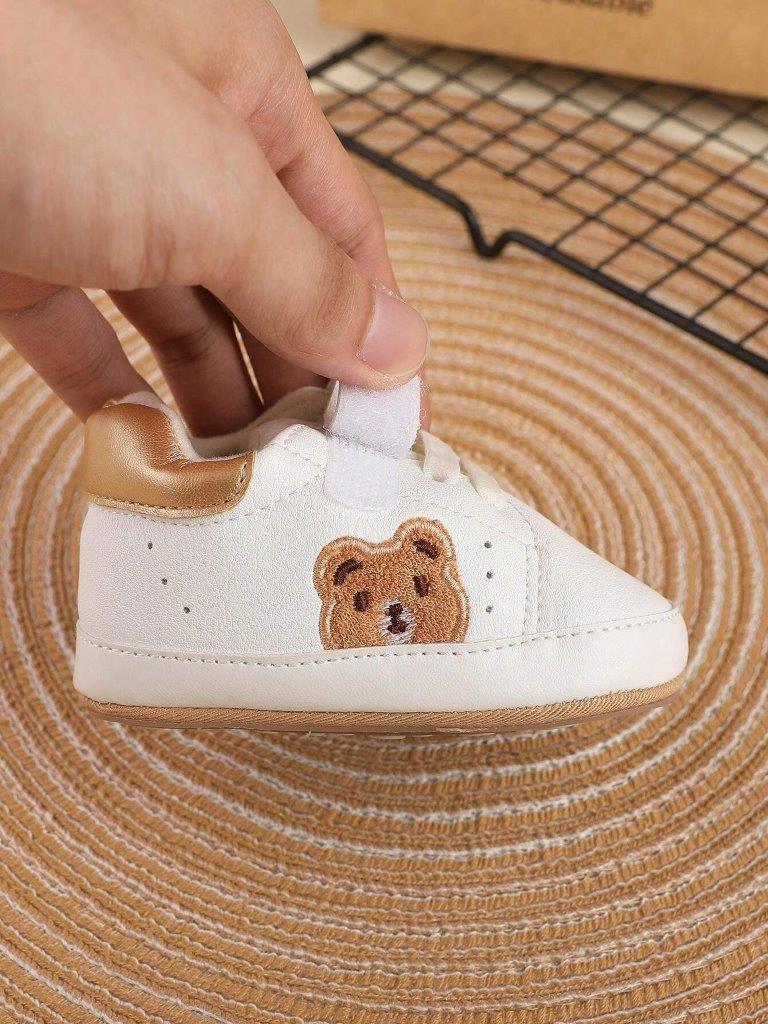 Baby Cartoon Bear Sneaker Pink