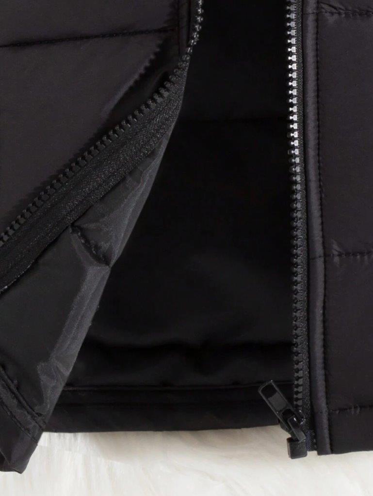 Baby Puffer Vest Jacket With Beanie