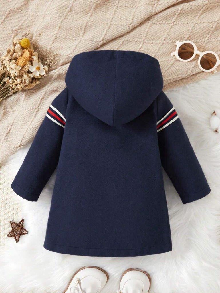 Baby Dual Pocket Hooded Coat