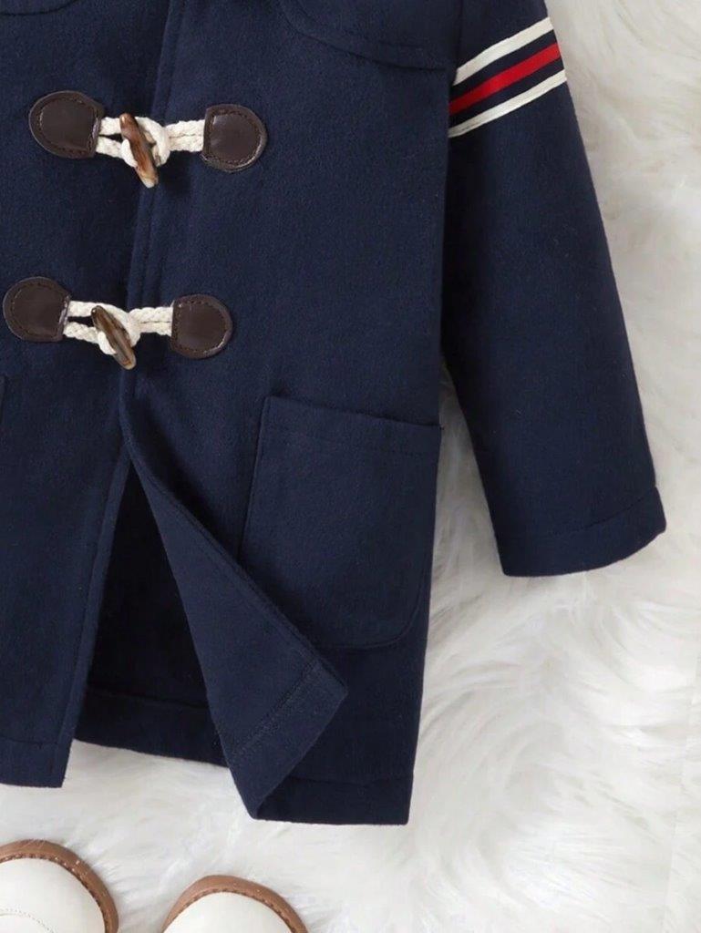 Baby Dual Pocket Hooded Coat