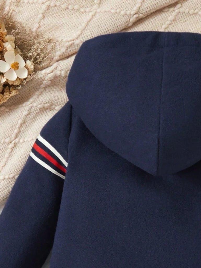 Baby Dual Pocket Hooded Coat