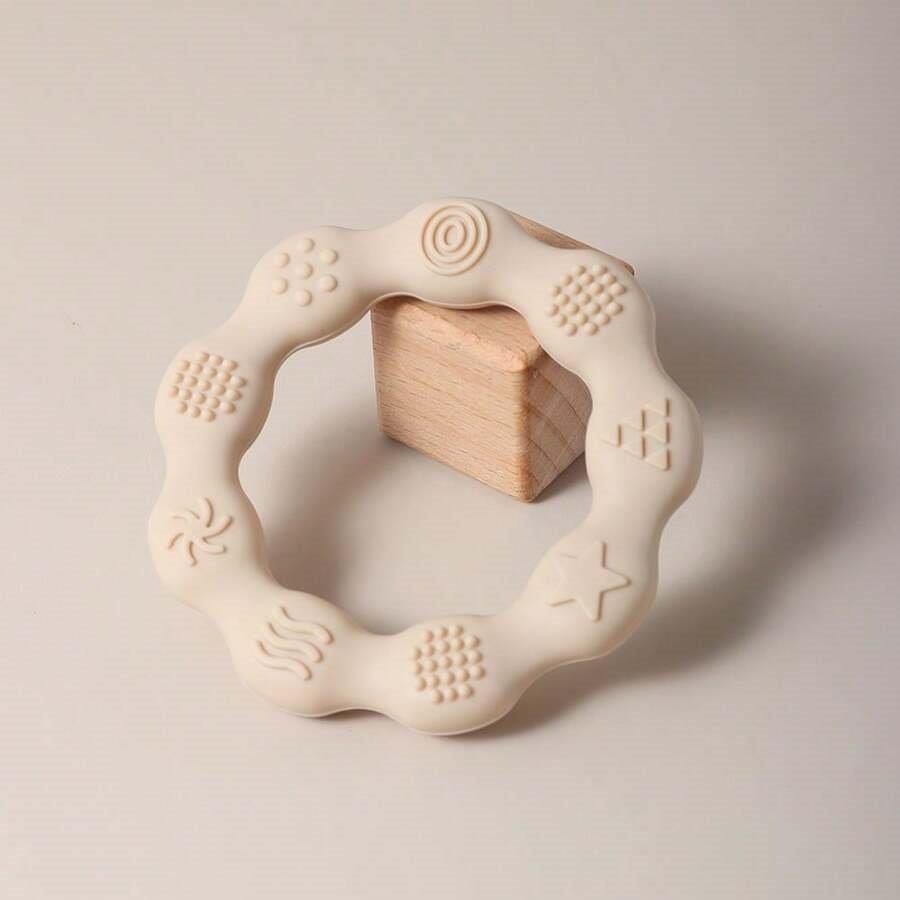 Baby Beige Silicone Teether