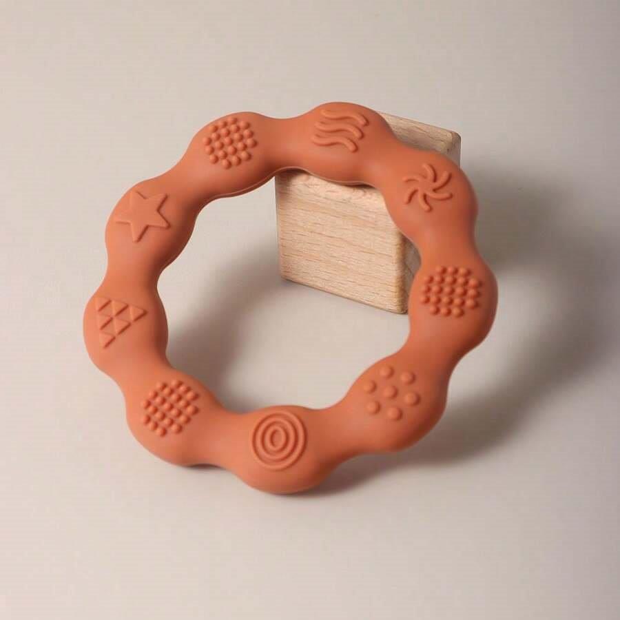 Baby Red Silicone Teether