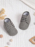 Baby Lace Up Grey Shoes