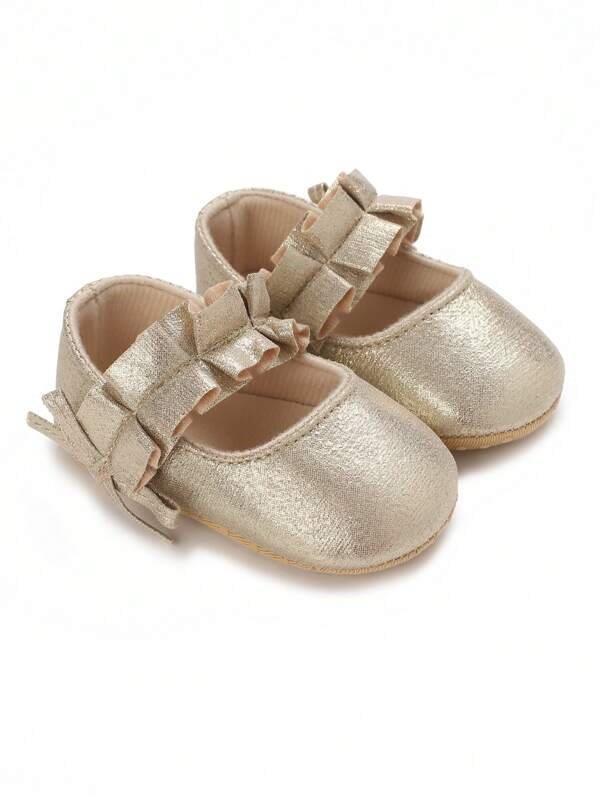 Baby Gold Butterfly Knot Flats