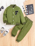 Toddler Boys Baseball Jacket And Pants