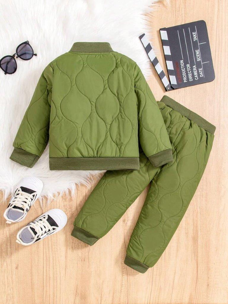 Toddler Boys Baseball Jacket And Pants