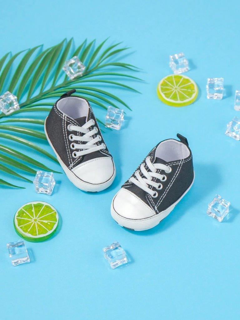 Baby Black Sneakers