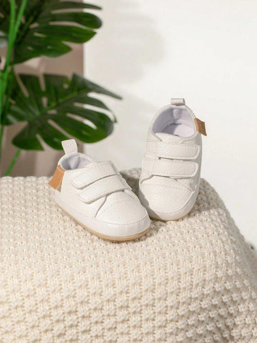 Baby Double Strap Leather Flats