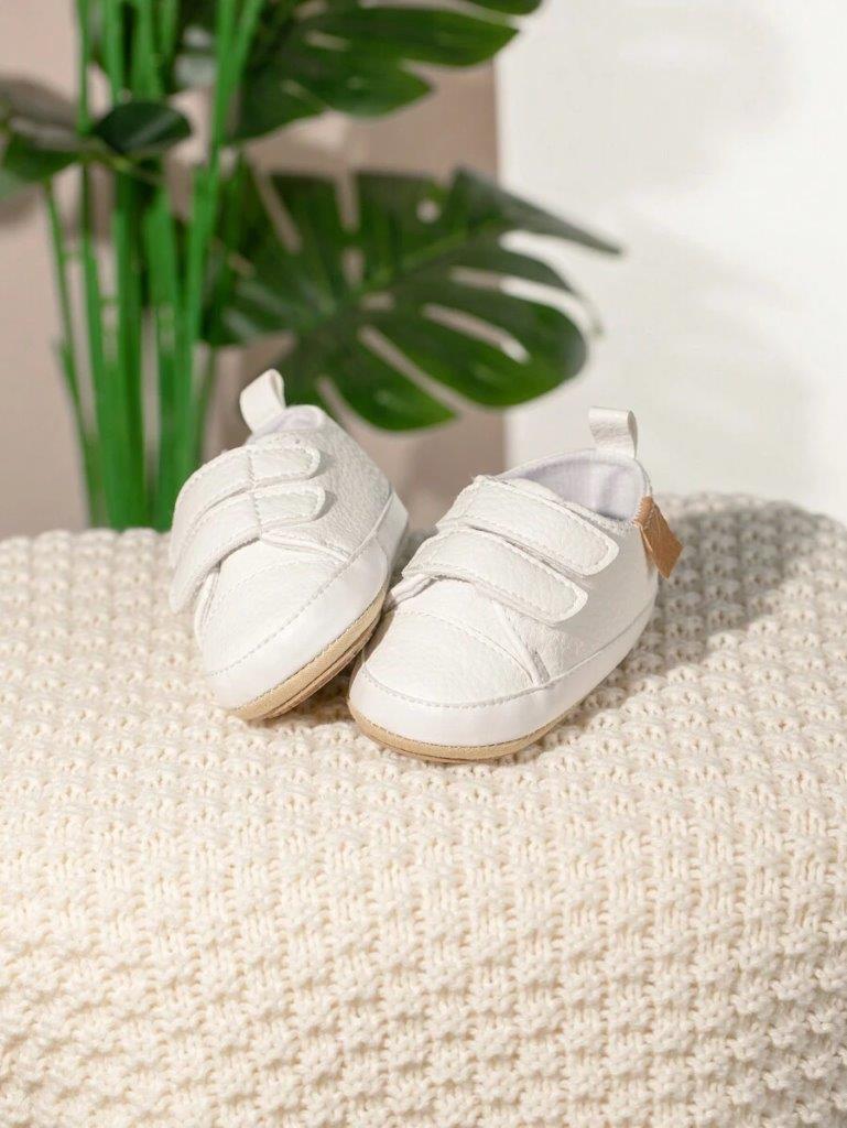 Baby Double Strap Leather Flats