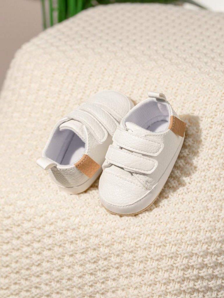 Baby Double Strap Leather Flats